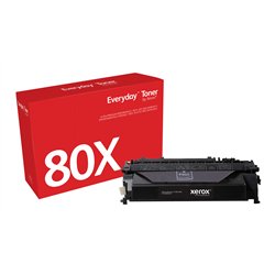 Everyday ™ Schwarz Toner von Xerox, kompatibel mit HP 80X (CF280X), Hohe Kapazität