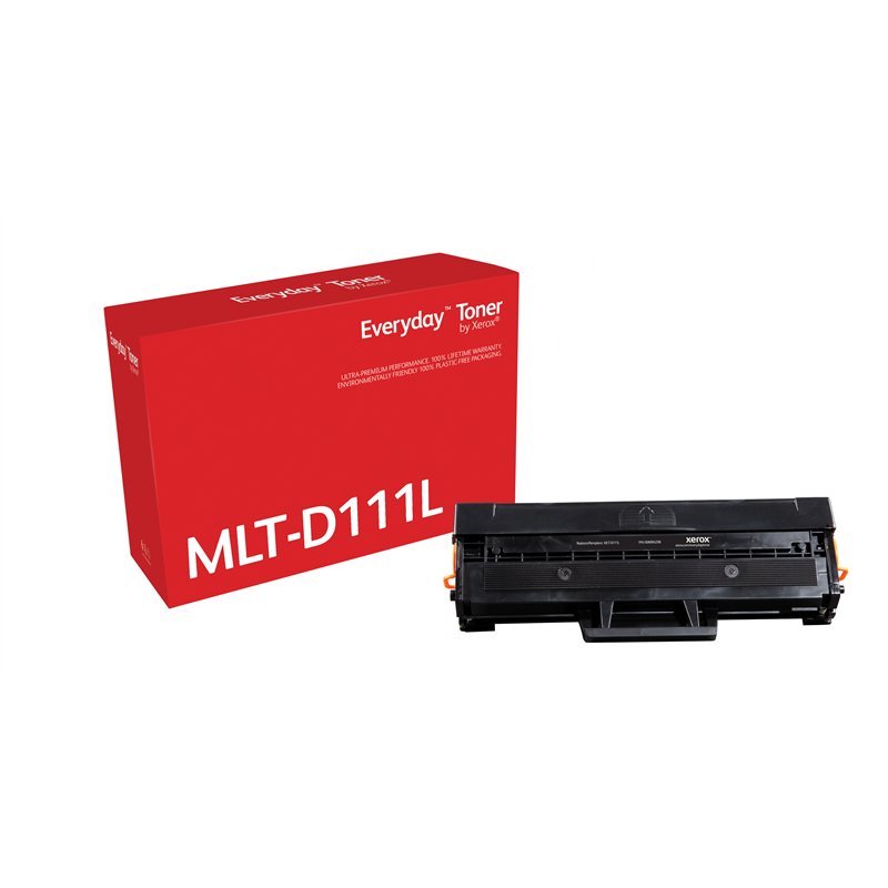 Everyday ™ Schwarz Toner von Xerox, kompatibel mit Samsung MLT-D111L, Hohe Kapazität