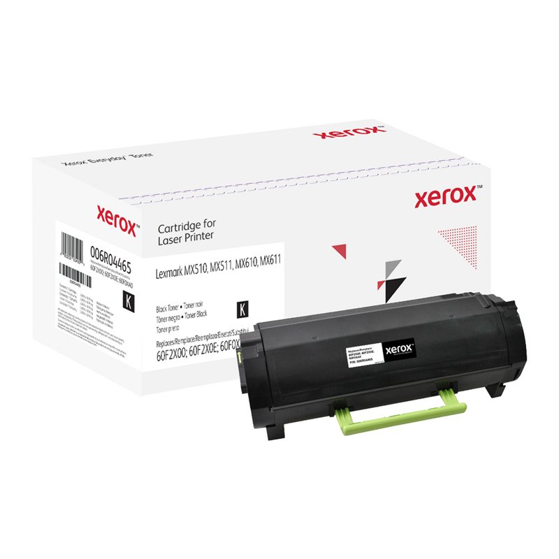 Everyday ™ Schwarz Toner von Xerox, kompatibel mit Lexmark 60F2X00/60F2X0E/60F0XA0, Hohe Kapazität