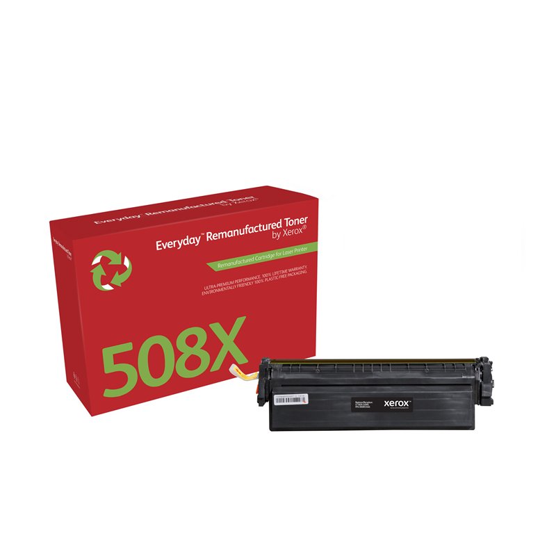 Everyday ™ Schwarz wiederaufbereiteter Toner von Xerox, kompatibel mit HP 508X (CF360X), Hohe Kapazität