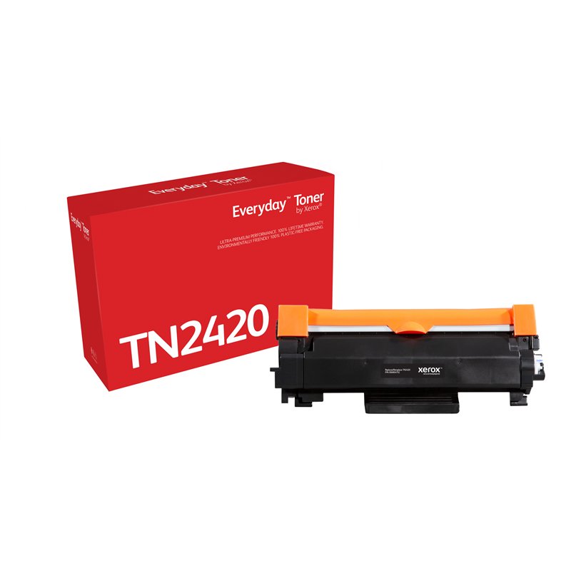 Everyday ™ Mono Toner von Xerox, kompatibel mit Brother TN2420, Hohe Kapazität